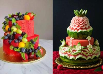 9 ایده خلاقانه تزیین میوه شب یلدا 9 ایده خلاقانه تزیین میوه شب یلدا